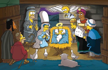 THE SIMPSONS: Homer and family deliver holiday cheer in THE SIMPSONS episode “Simpsons Christmas Stories” airing Sunday, Dec. 18 (8:00-8:30 PM ET/PT) on FOX.  ™©2005THE SIMPSONS and TCFFC ALL RIGHTS RESERVED.  ©2005FOX BROADCASTING CO.  CR:FOX