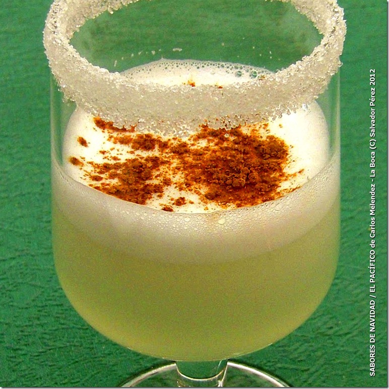 El infaltable Pisco Sour Pacífico